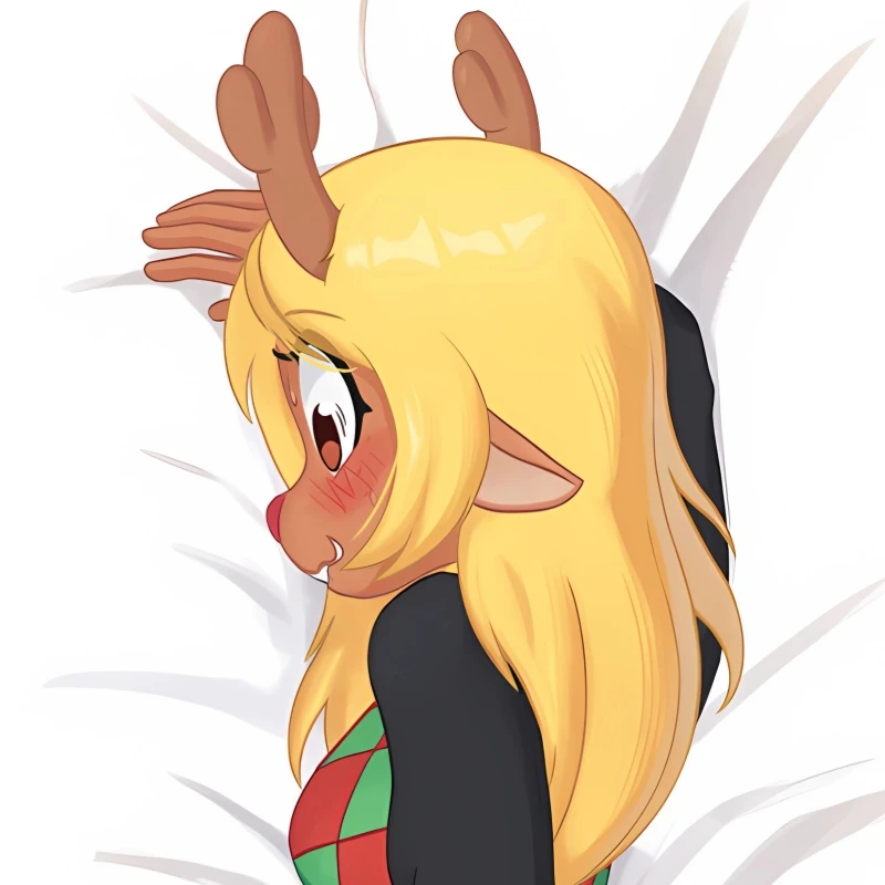 

Dakimakura Anime Pillow Case Noelle Holiday Double-sided Print Of Life-size Body Pillowcase Gifts