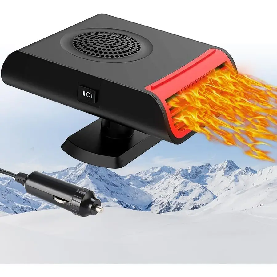 Обогреватель, обогреватель автомобиля, размораживатель с подогревом и охлаждением 2 в 1, противотуманная вилка в прикуривателе для автомобиля, размораживатель лобового стекла Fast De