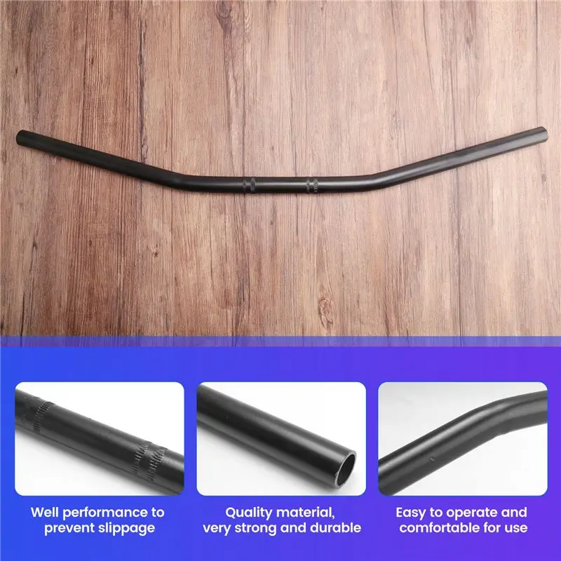 Leading-Edge-7/8 Inch Motorcycle Handlebar 22Mm Black Drag Straight Bar Cafe Racer For Honda Kawasaki Chopper Bobb
