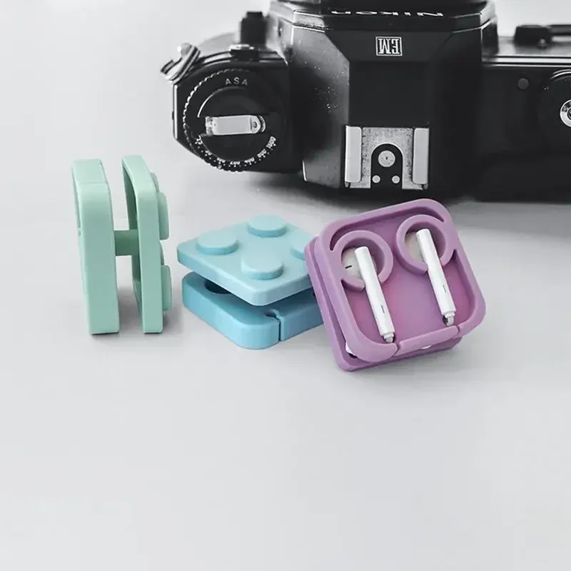 1PC Wire Organizer Data Cable Winder Winder Cable Cord Wrap Cable Winder Headphone Line Cord Holder Earphone Cable Winder