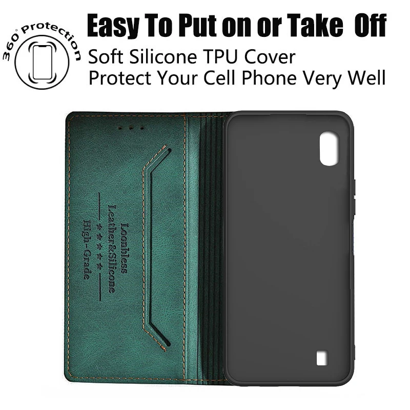 Funda A10 A10s A10e para Samsung Galaxy A10 funda Samsung A10S A107F Funda de cuero Samsung A10 A10 A105F Samsung A10e A10 s