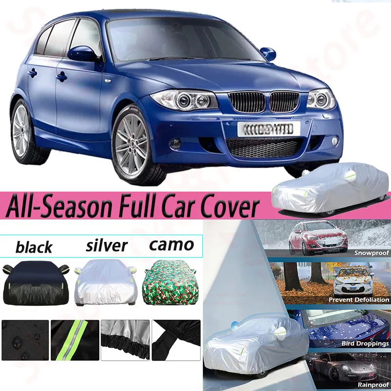 

Waterproof Cover Anti-UV Sun Shade Rain Snow Resistant Auto For BMW 1 Series 114i 116i 118i 120i 125i 128i 130i 135i 116d 118d