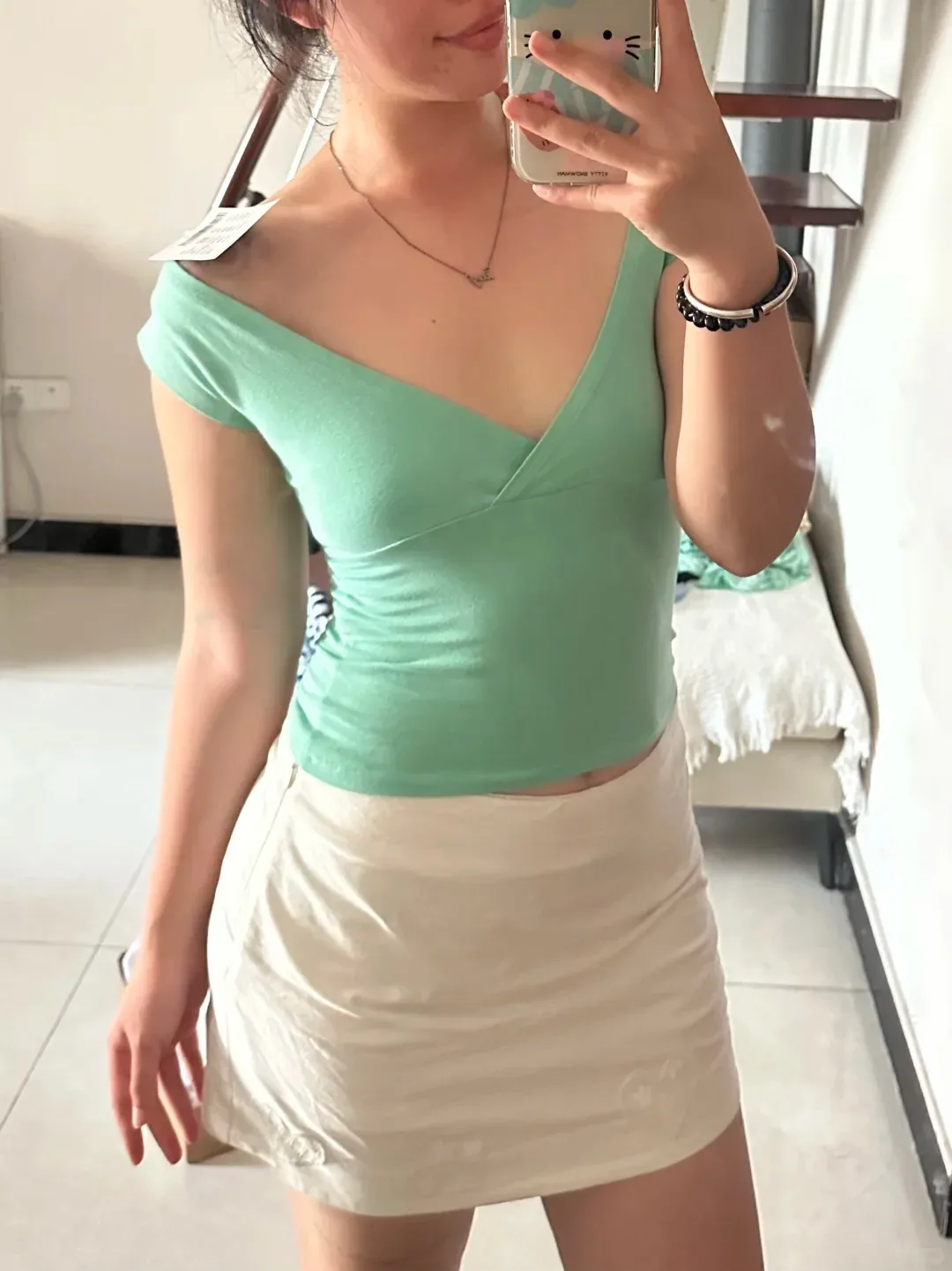New Amara Tank Tops Women Summer Simple Fairy Style Slim V-neck Cotton Sleeveless Cropped T-shirts Sweet Preppy Style Vests Y2K