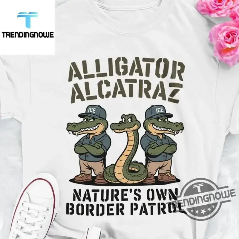 Snake Alligator Alcatraz Ice T Shirt
