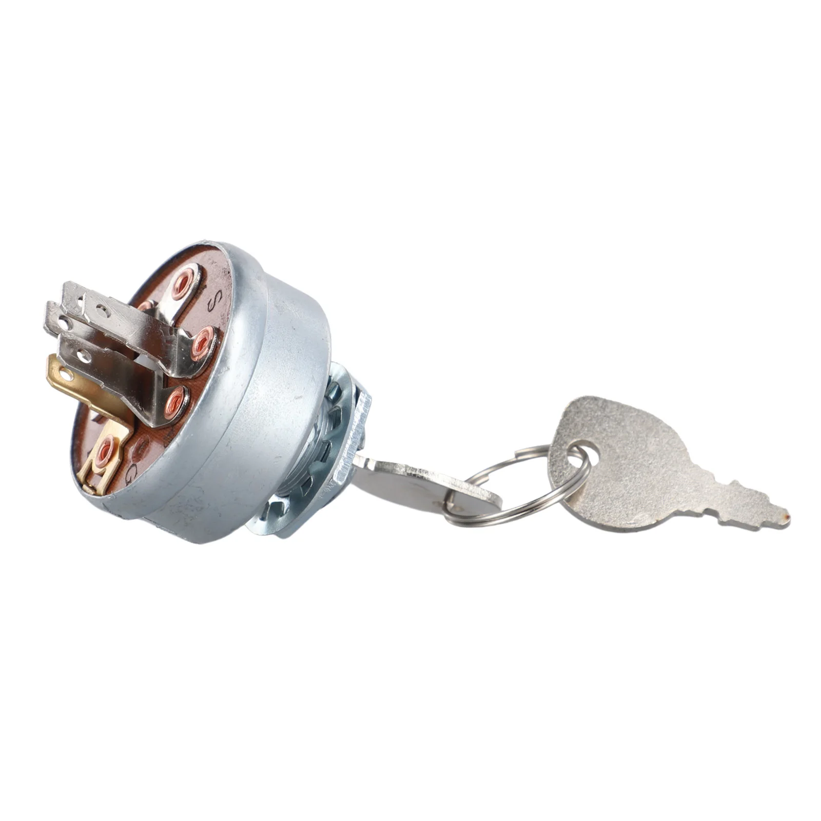 

For 7250267A For Ignition Starter Switch Replacement for Ride On Tractor Mower Includes Keys and 5 Spade Terminals