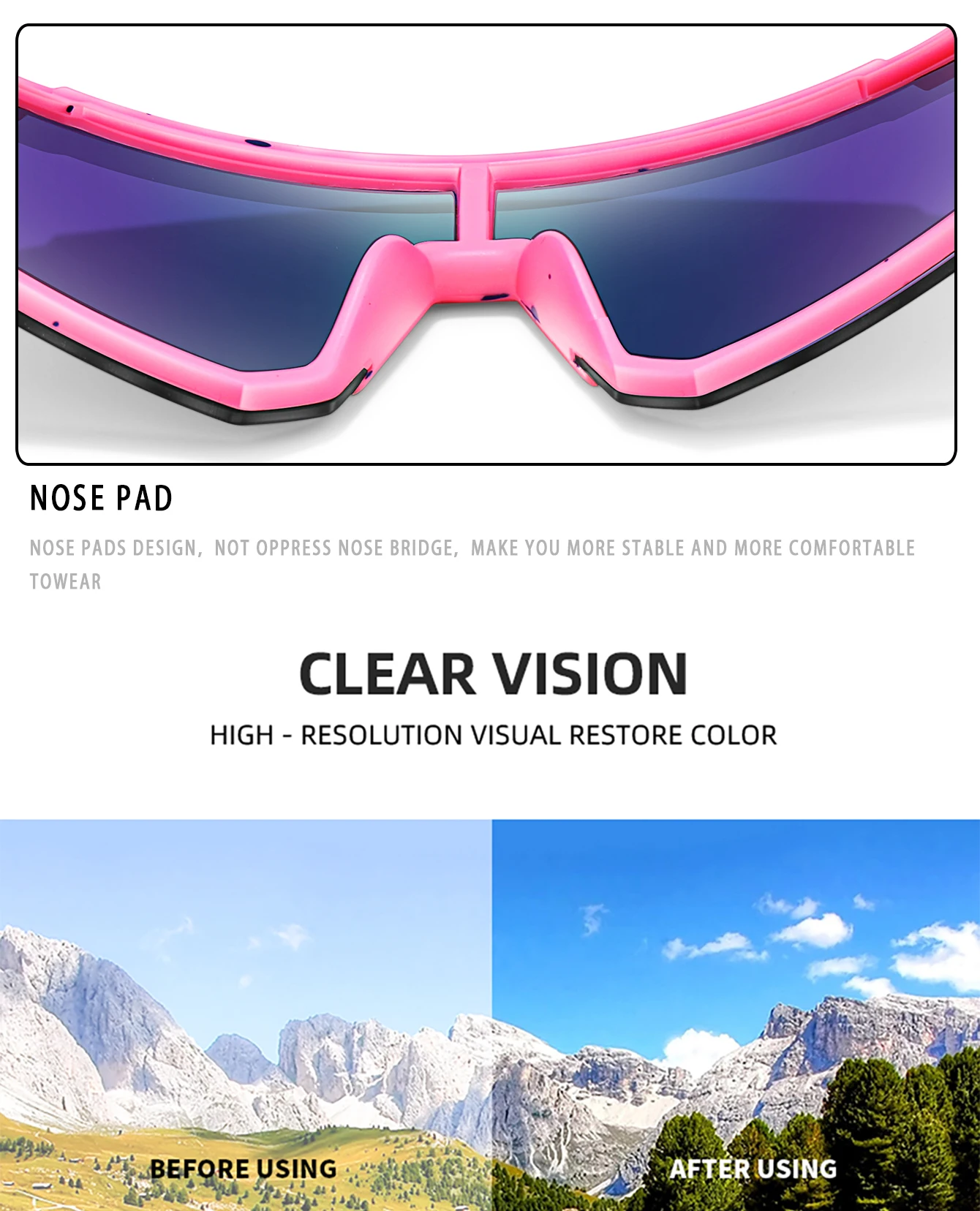 3-8 Year Old Kids Baseball Sunglasses Boys Girls Outdoor Bicycle Glasses UV400 Youth Sport Camping Mtb Bike Kids Eyewear – Detail 16