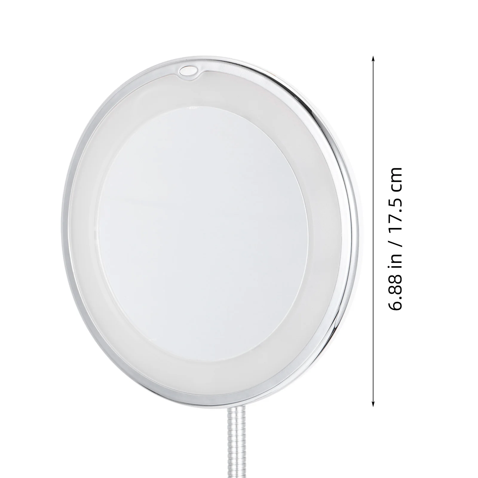 10X مكبرة LED مضاءة مرآة شفط كوب للحمام الغرور منضدية ماكياج الحاجب والرموش الرعاية #4