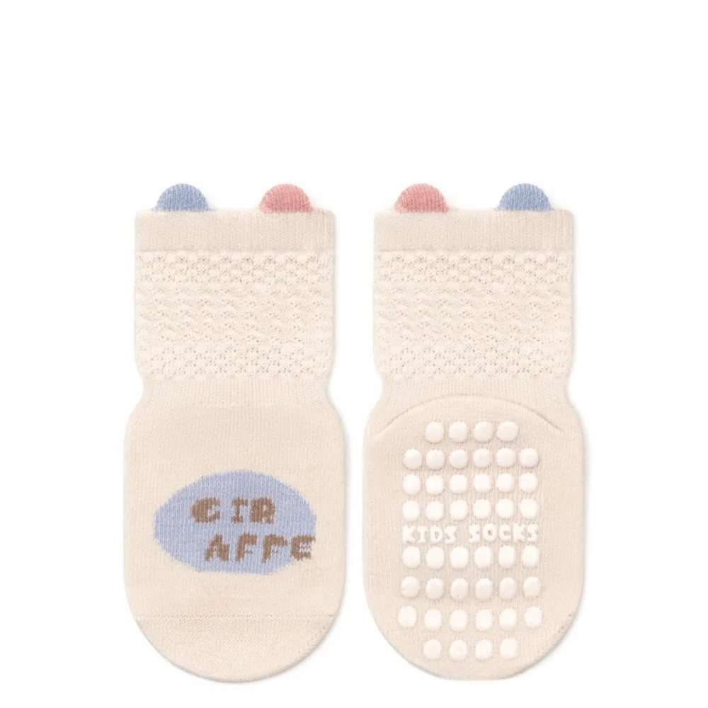 

Fashion Anti-skid Floor Socks Breathable Comfortable Toddlers Infants Socks Cute Ear Short Socks