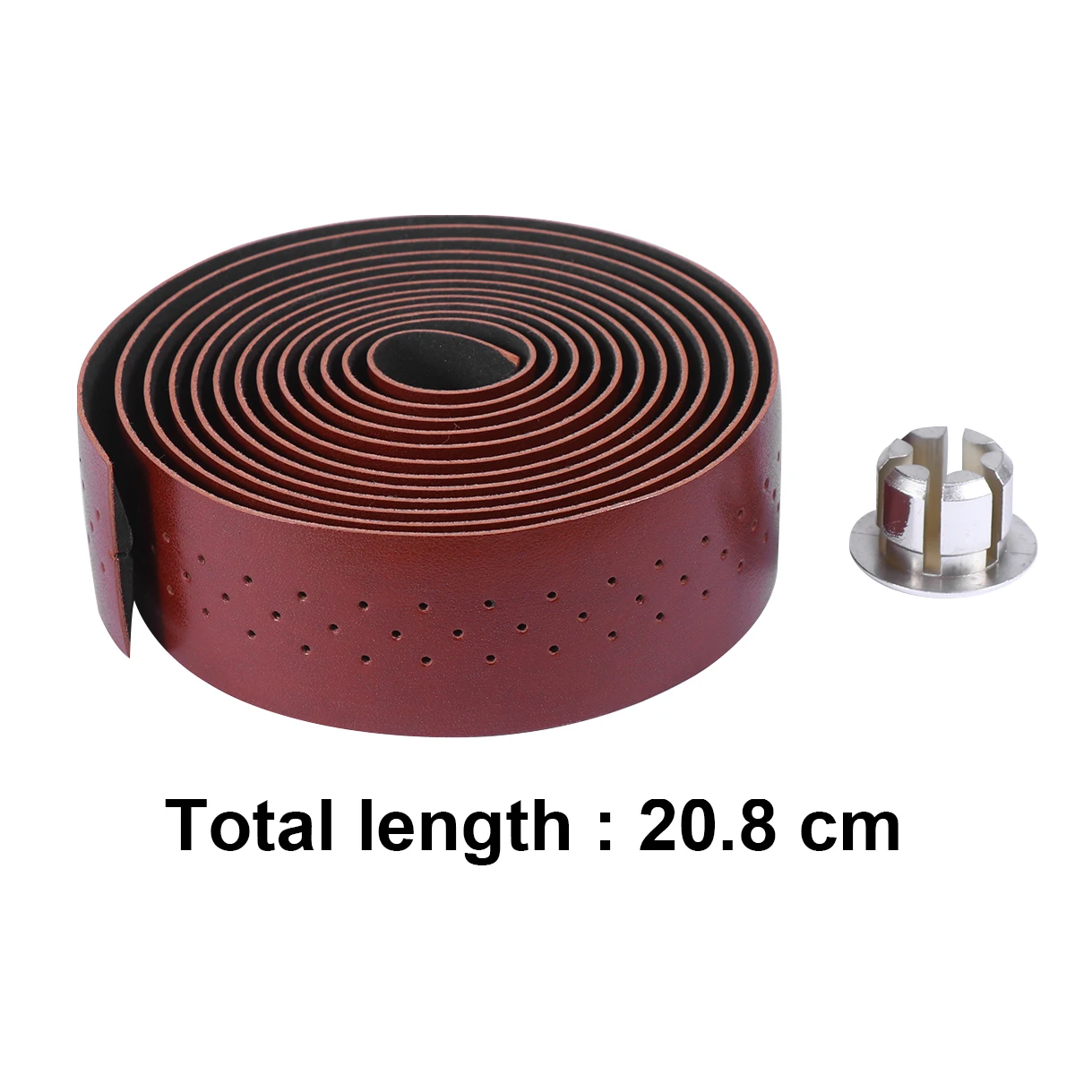 

Bicycle Handlebar Tape Shock Absorbing Strips Adhesive Backing PU Wrap Fits Mountain Road Bikes Handlebar End Plugs Easy