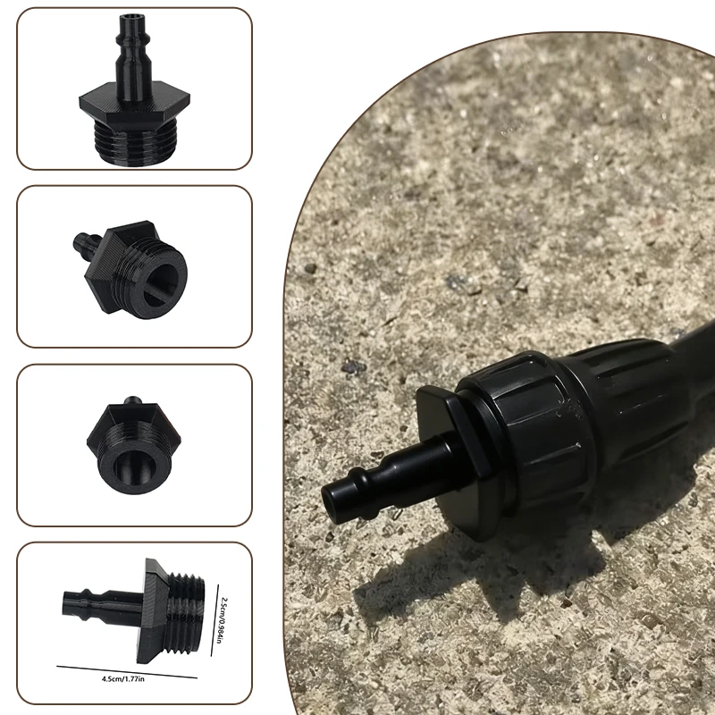 RV Winter Air Hose To Water Hose Adapter RV Plumbing Fittings Camping Trailer Water Hose Connector