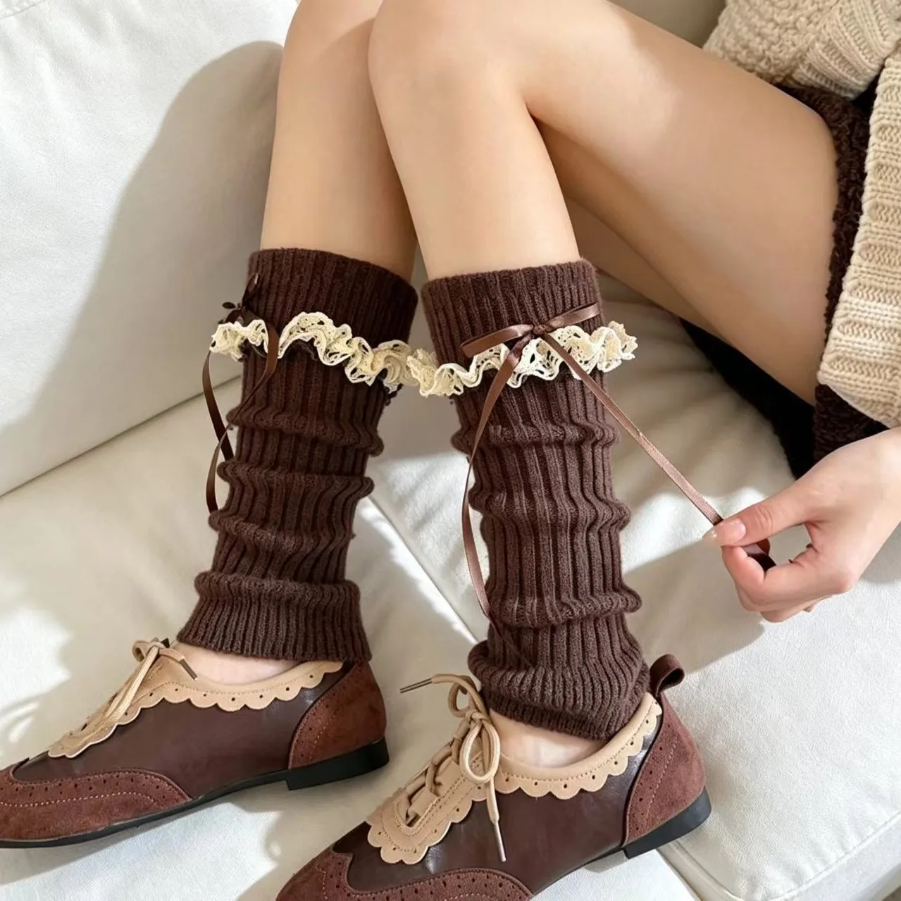 leggings-com-laco-meias-de-la-branca-japonesas-meias-de-pelo-meias-de-trico-jk-estilo-hot-girl-joelheiras-de-outono-e-inverno-estilo-lolita-para-manter-aquecido