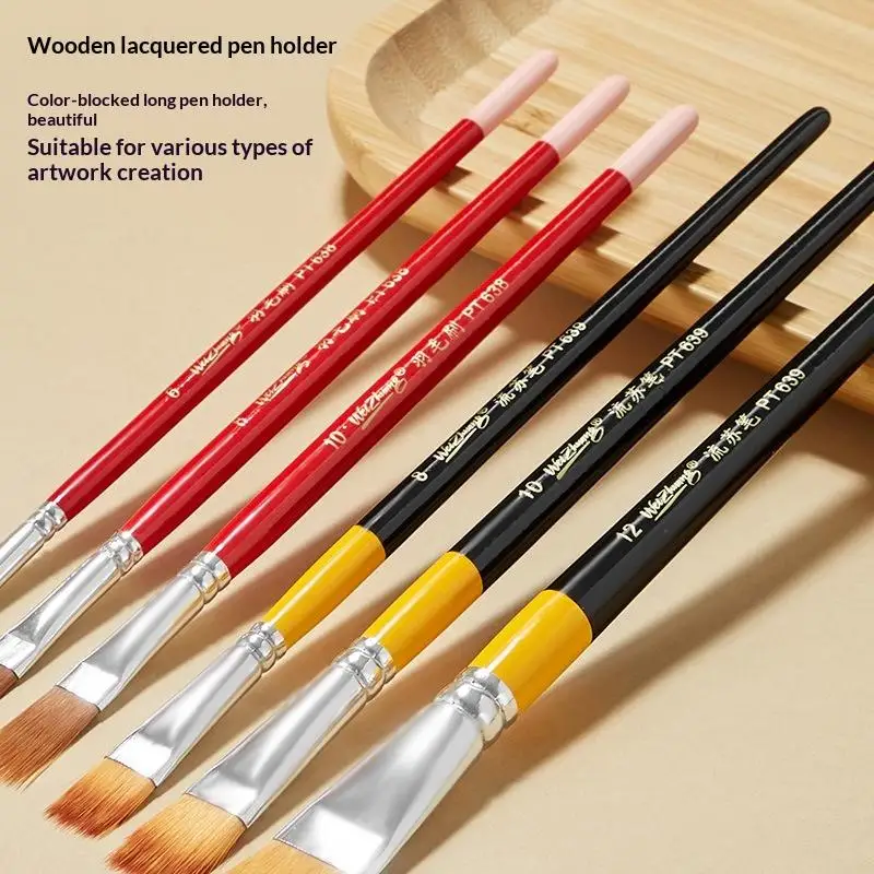 3Pcs Professional Artist Paint Brushes Set Artist Paintbrushes For Acrylic Oil Watercolor Acrylic Painting Watercolor Creation