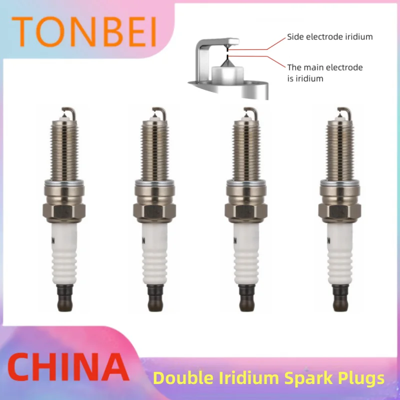 

Double Iridium Spark Plug C13 For Suzuki Fengyu Vitra Xiaotu 1.4t/Auto Parts Lkr8gi-8 Ilzkr7d8 Lkr8hi-8 Ilkr7d8 Ilkr7j8