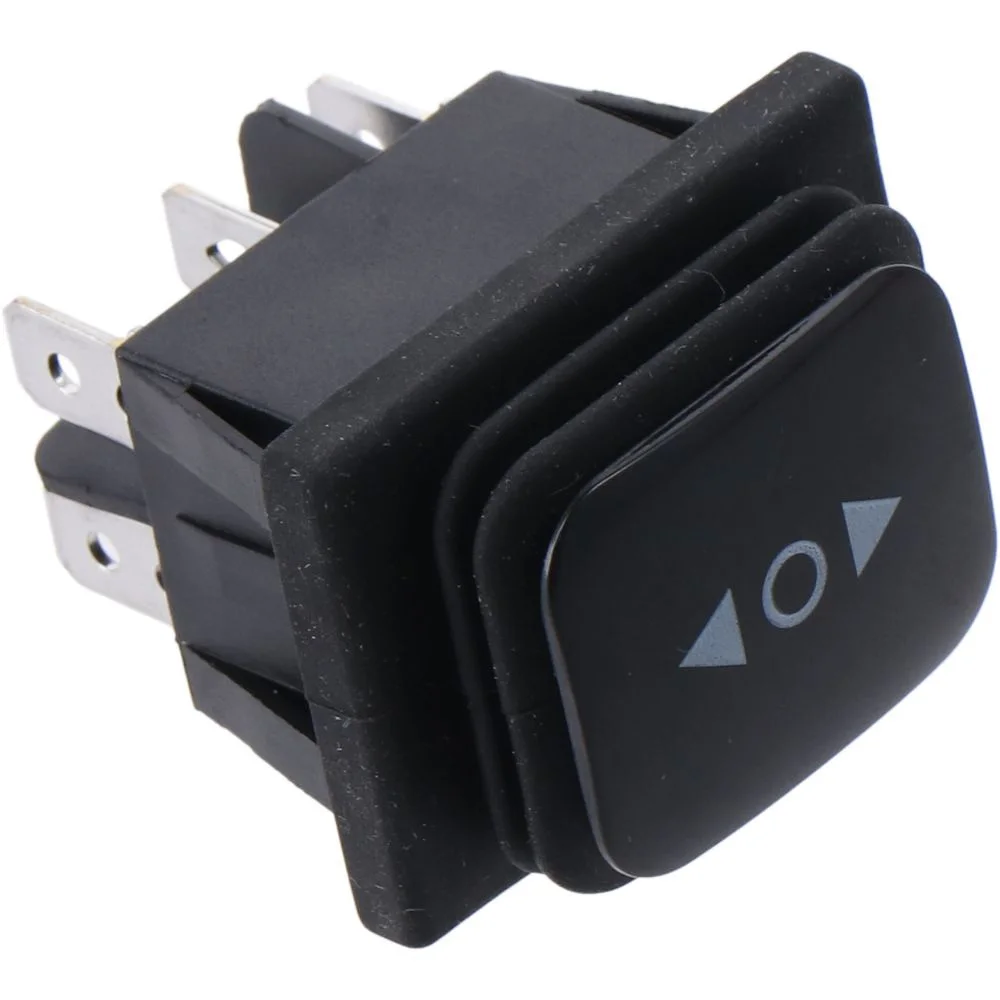 Toggle Switch 6 Pin 3 Position Reverse Switch AC 110V-220V DC 12V 10A Waterproof Control Motor Momentary Polarity (ON)-Off-(ON)