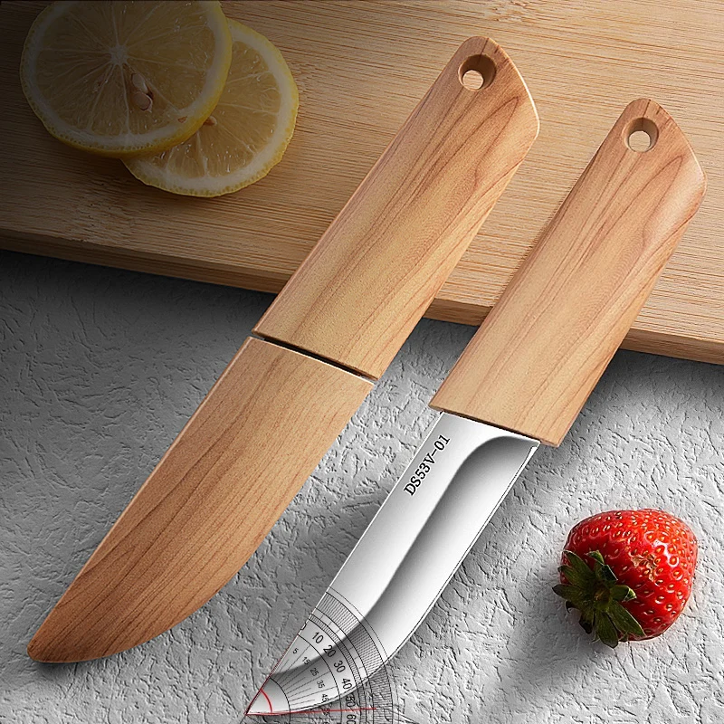 PLYS-Mini Fruit Knife High hardness sharp portable knife Multifunctional courier magic weapon Outdoor portable knife