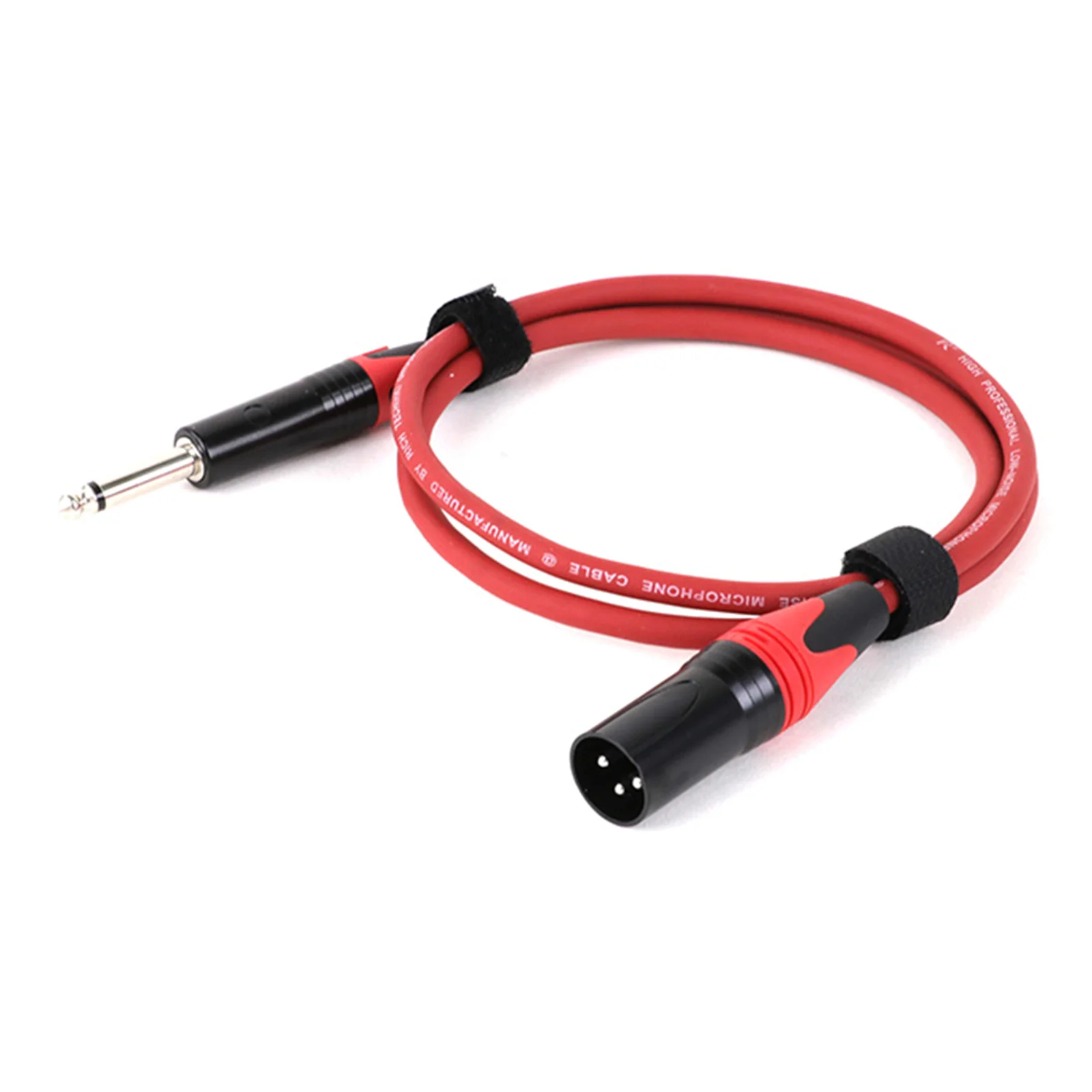 3Pin XLR to 6.5/6.35mm TS Mono Jack AUX Audio Cable Microphone XLR Male Balanced Analog Audio Cord for Speaker Amplifier Mixer