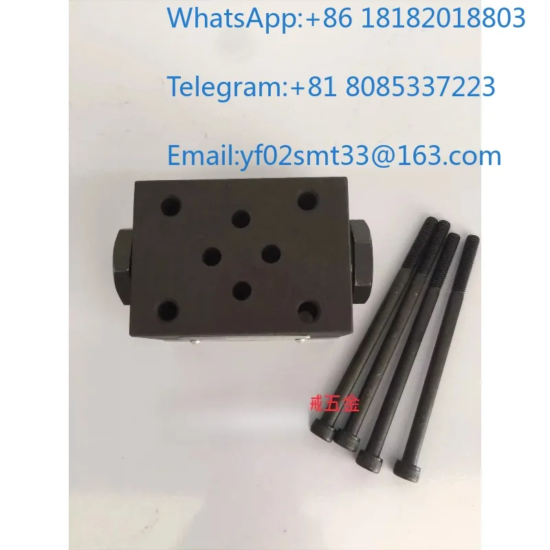 Z2S6 MPW-01 MPC-02W Stacked Hydraulic Check Overflow Valve Molding Machine Parts