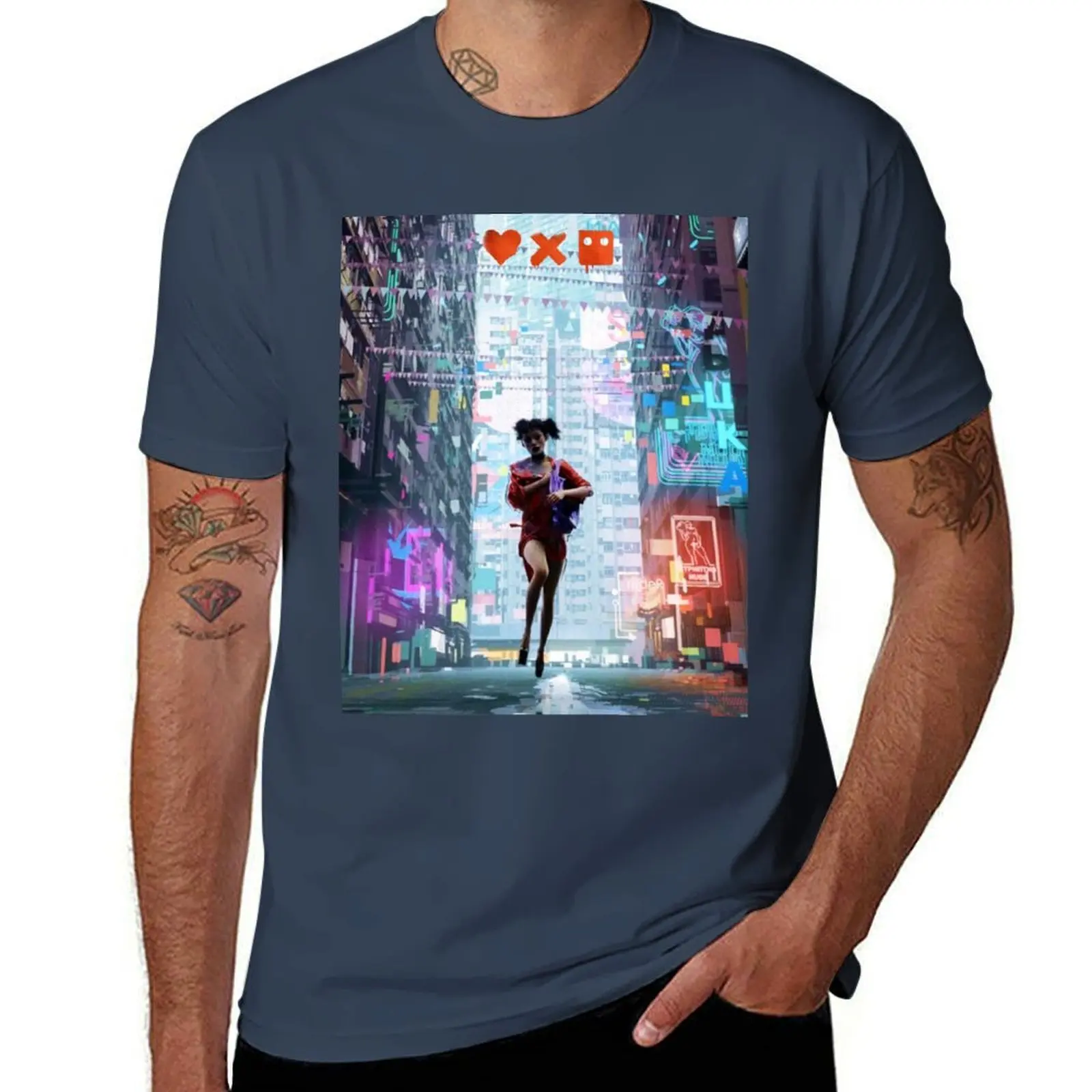 

Love Death And Robots The Whitness T-Shirt Industrial Work Tee Shirt