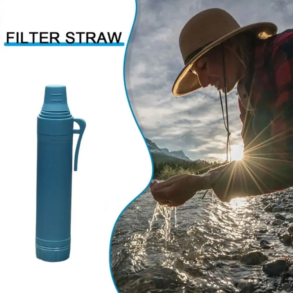 

Mini Mini Water Filter Straw Purifier Straw Purification Water Filter Direct Drinking Survival Drinking Water Filtering Straw