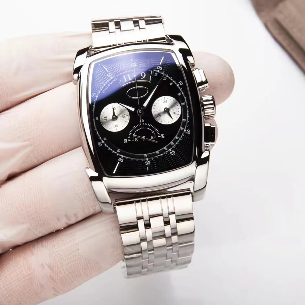 

Top-notch full-function chronograph quartz wristwatch, high-quality men's business luxury casual calendar wristwatch