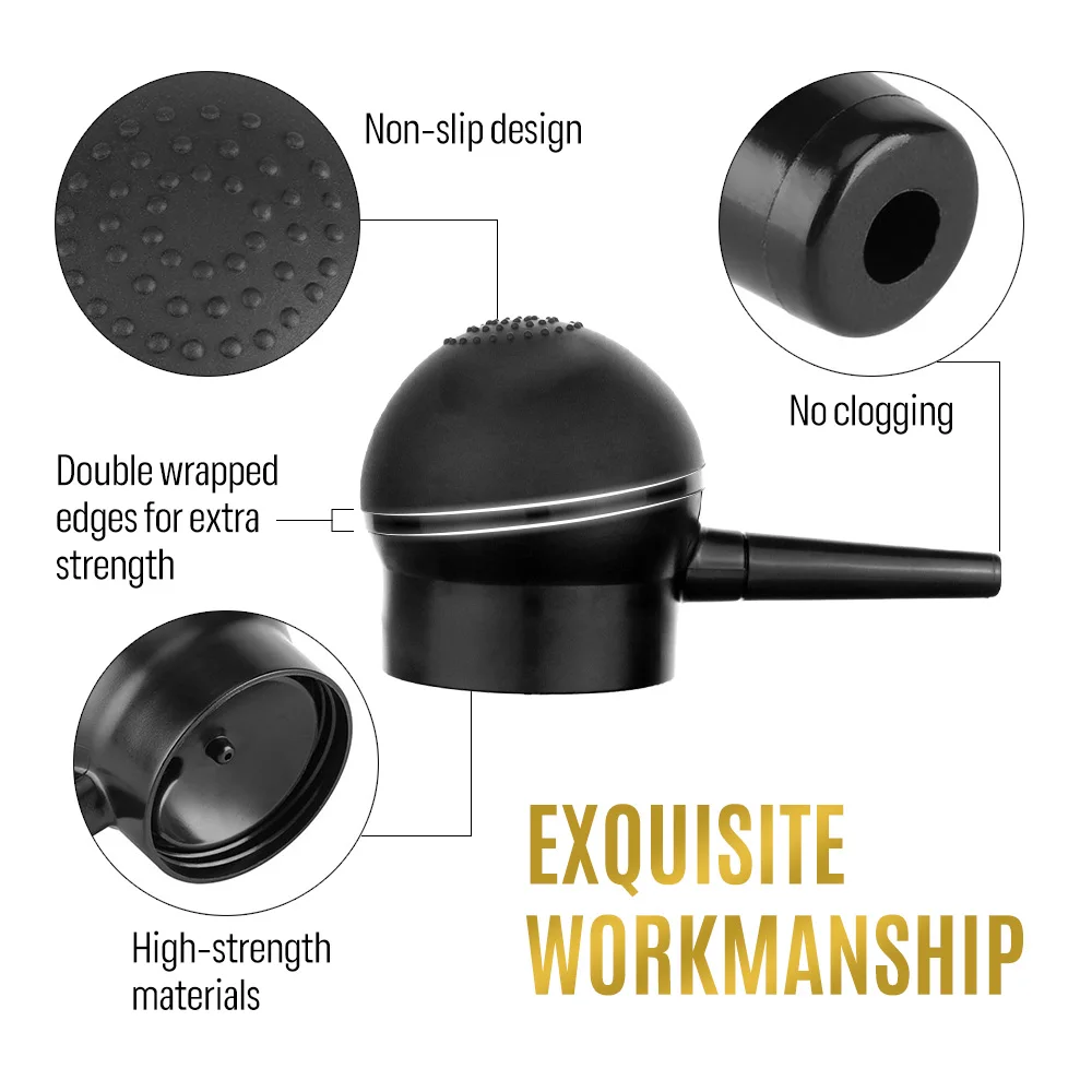 

Press-Type Spray Head: Double-Layer Leak-Proof Design, Fine and Even Powder Dispersion Tool