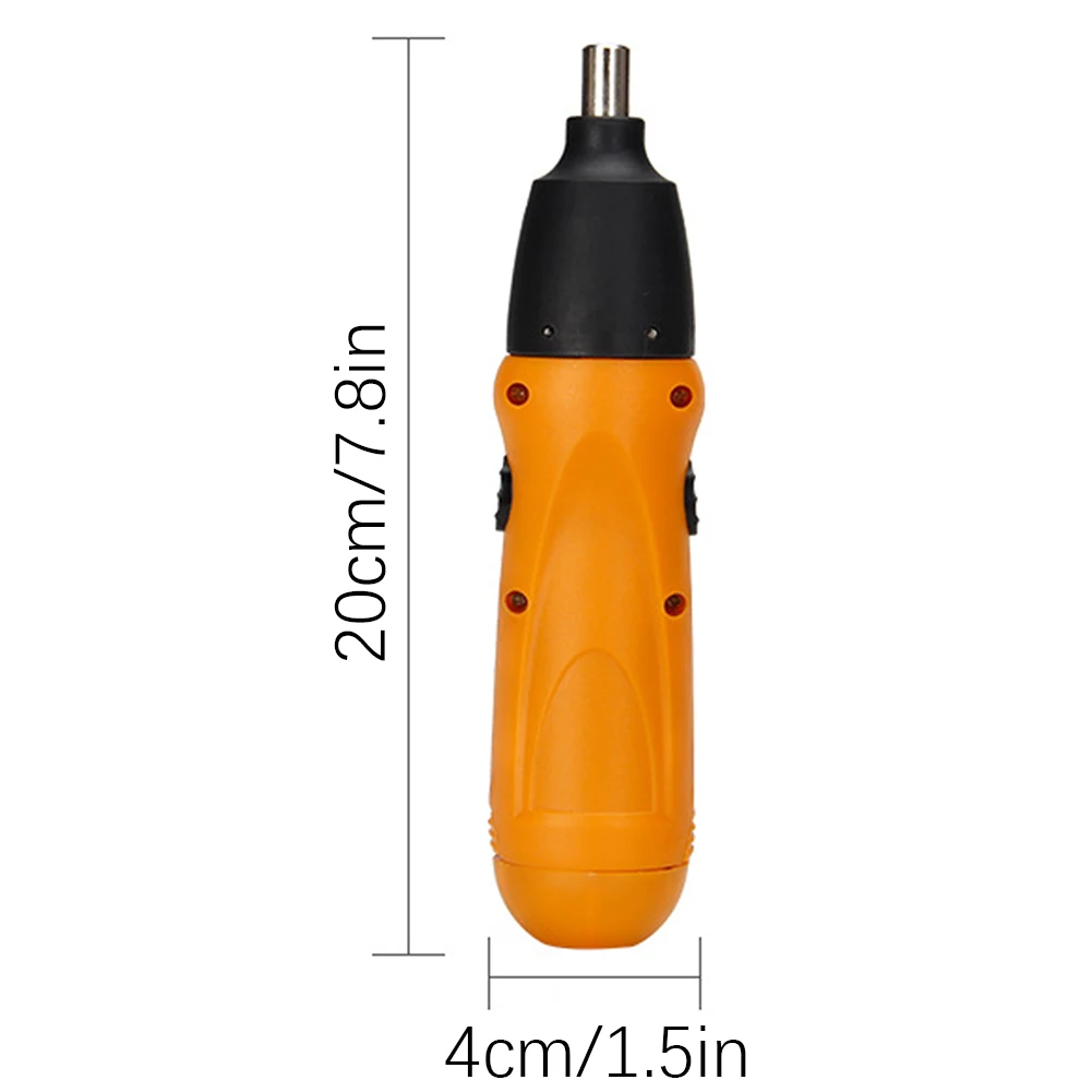 Mini Electric Screwdriver Battery Operated Cordless Screw Driver Drill Tool Set Bidirectional Switch With 11pcs Screws