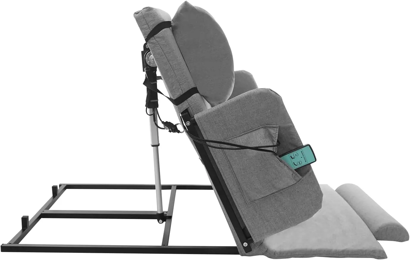 سرير كهربائي قابل للتعديل لكبار السن، 2-80 °   مسند الظهر ورفع الساق، سعة وزن 661 رطل، جهاز تحكم عن بعد، قابل للفصل والغسل