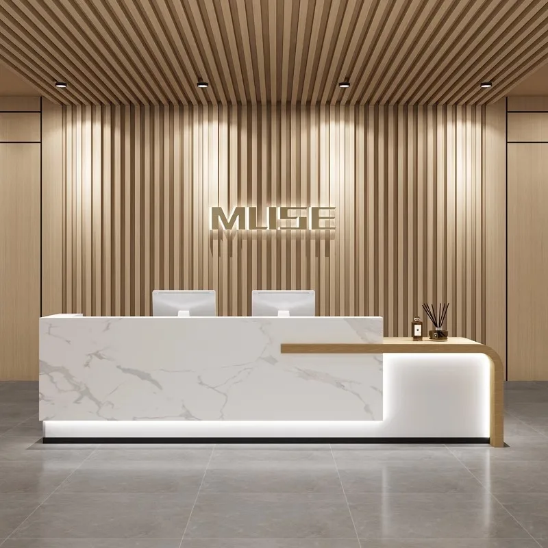 luxury beauty salon furniture cashier counter podium stands cash beautician reception pulpit for church point makeup desk modern 2