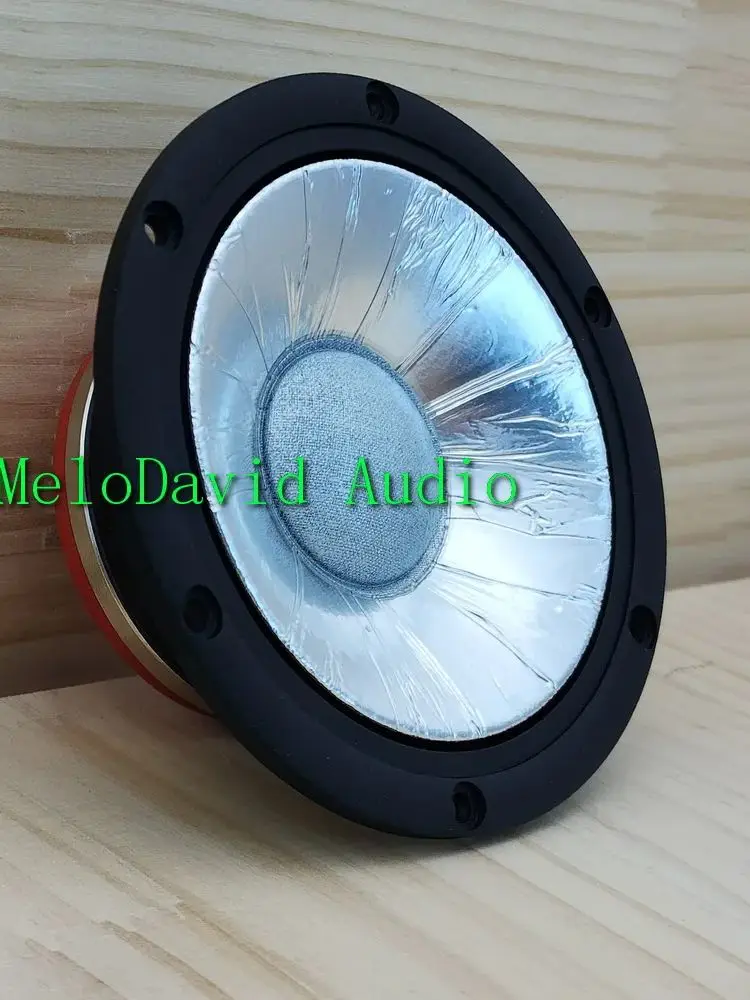 A Pair 2Pcs  of  MeloDavid  nautilus studio 3.5inch Utra silver  cone pure midrange speaker