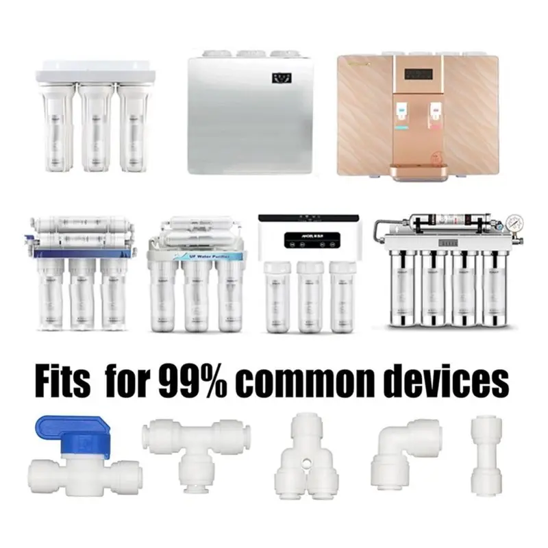 B02C-For R. O. System And Ice Maker Compatible Water Line Kit- Includes 1/4