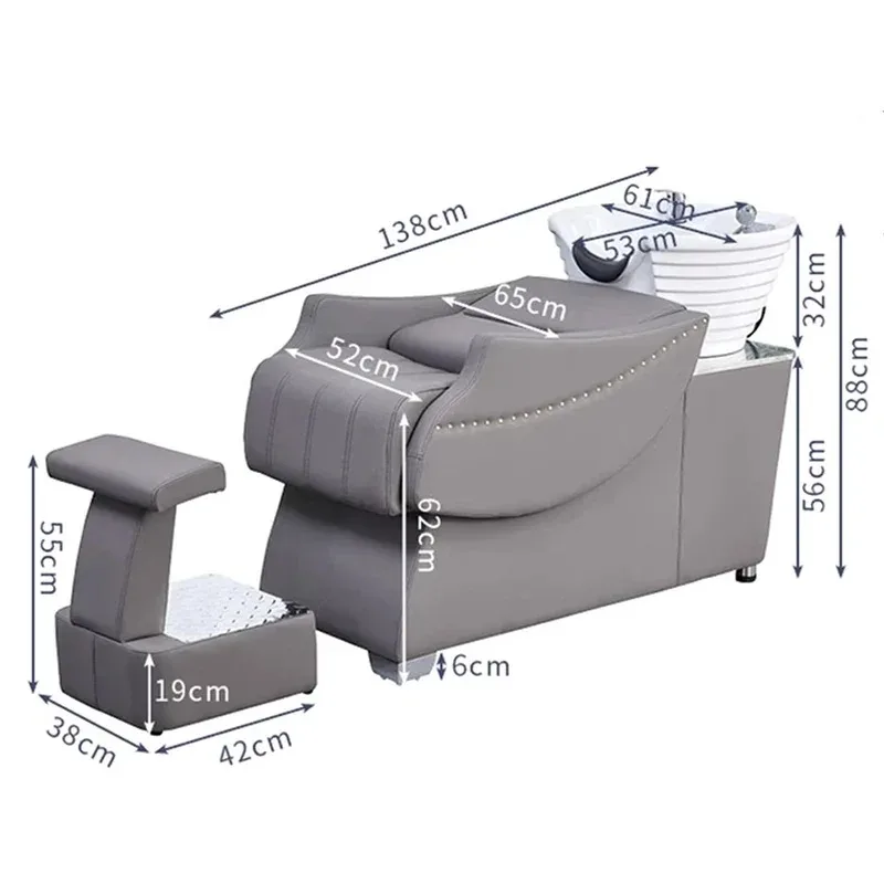 Circulation Comfortable Shampoo Bed Luxury Nourishing Fashion Beauty Shampoo Bed Premium Professional Shampoopaikka Furniture