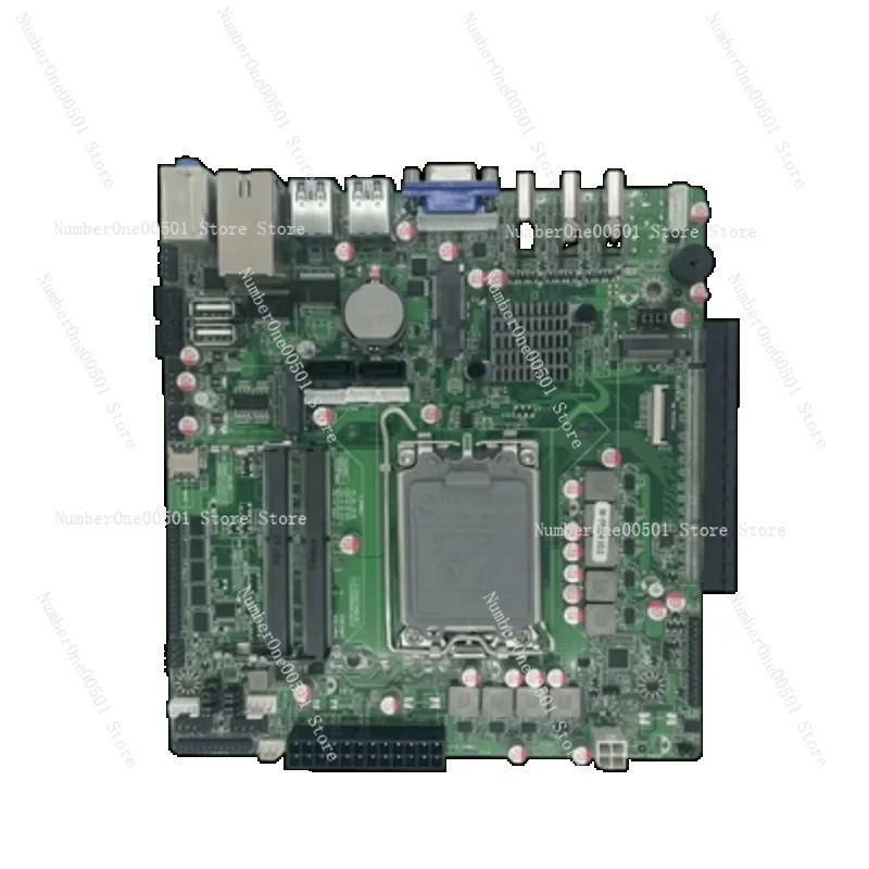 V660 industrial control main board B660 side plug-in main board multi-HDMI/6COM serial port support 1700CPU