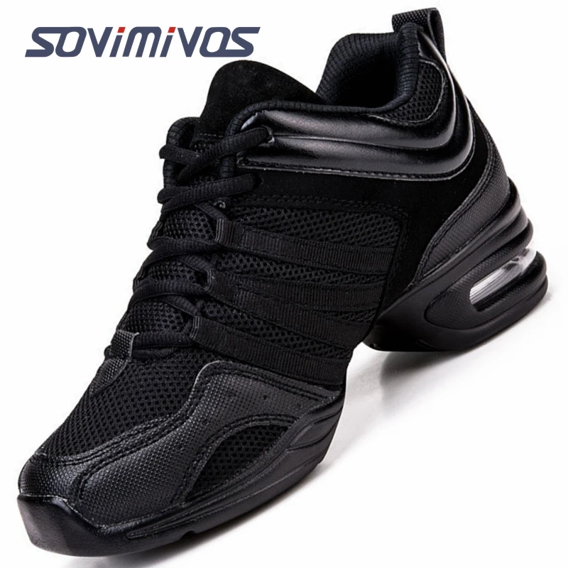 

Dancing Shoes For Women Sports Feature Modern Dance Jazz Shoes Soft Outsole Breath Dance Shoes Female Waltz Sneakers Woman Girls