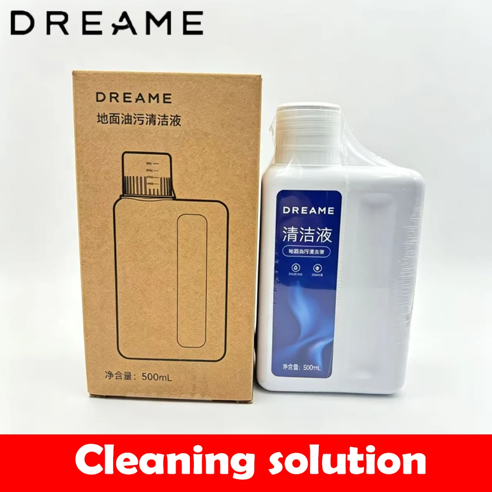  Original Dreame Cleaning Solution For X40/X30/L10s Pro Ultra/W10/H11/H11 Max/H12/H13/H12 Pro / M12 500ml Robot Vacuum