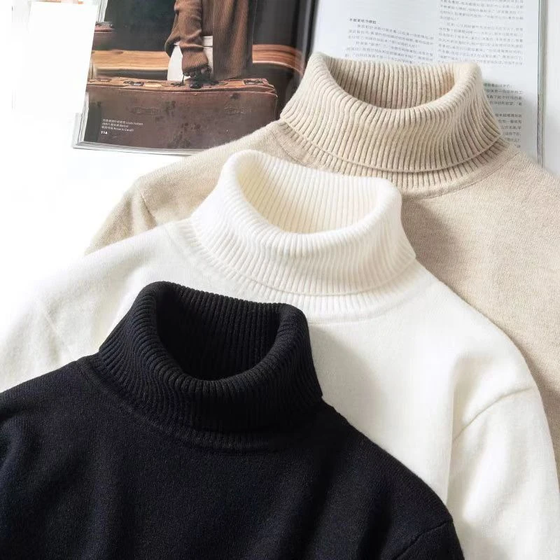 الخريف الشتاء الحرارية الدافئة تنفس سترة الرجال جديد طويل الأكمام متماسكة البلوز سترة خفيفة الوزن رمادي غامق سترة سوداء