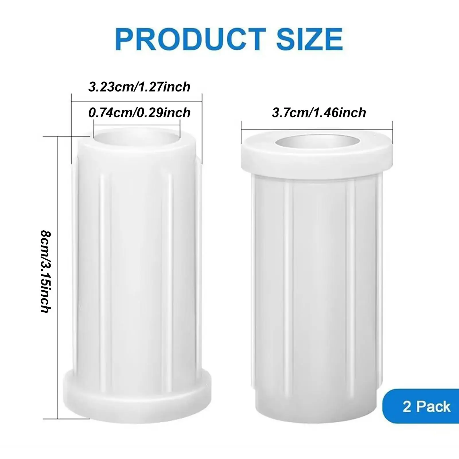 Nylon Boat Seat Mount Support Pedestal Base Plastic Bushing Universal Upgrade for Boat Leaning Post Seat