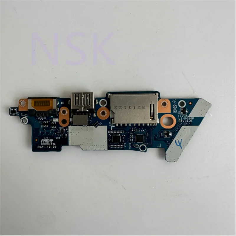 Original   LS-K056P For Lenovo ThinkBook 14 15 G2 G3 USB Card Reader IO Board