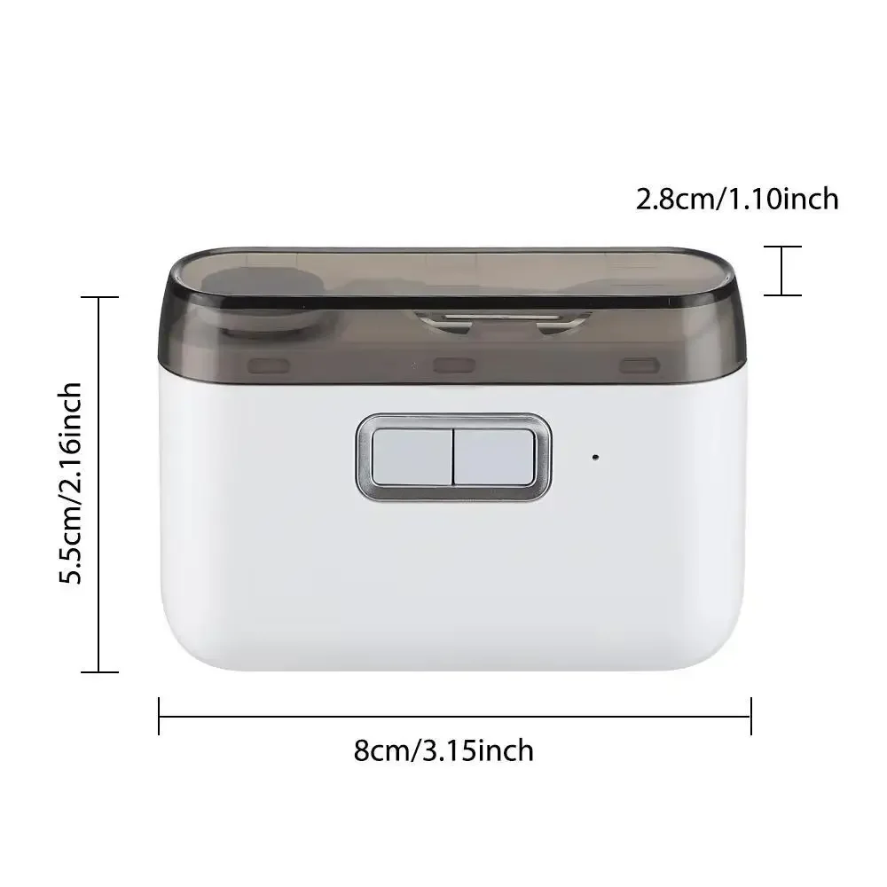 Electric Nail Clipper And Trimmer 2-in-1 with Automatic Nail Grinder Mini Manicure Tools for Baby And Adult Nail Care