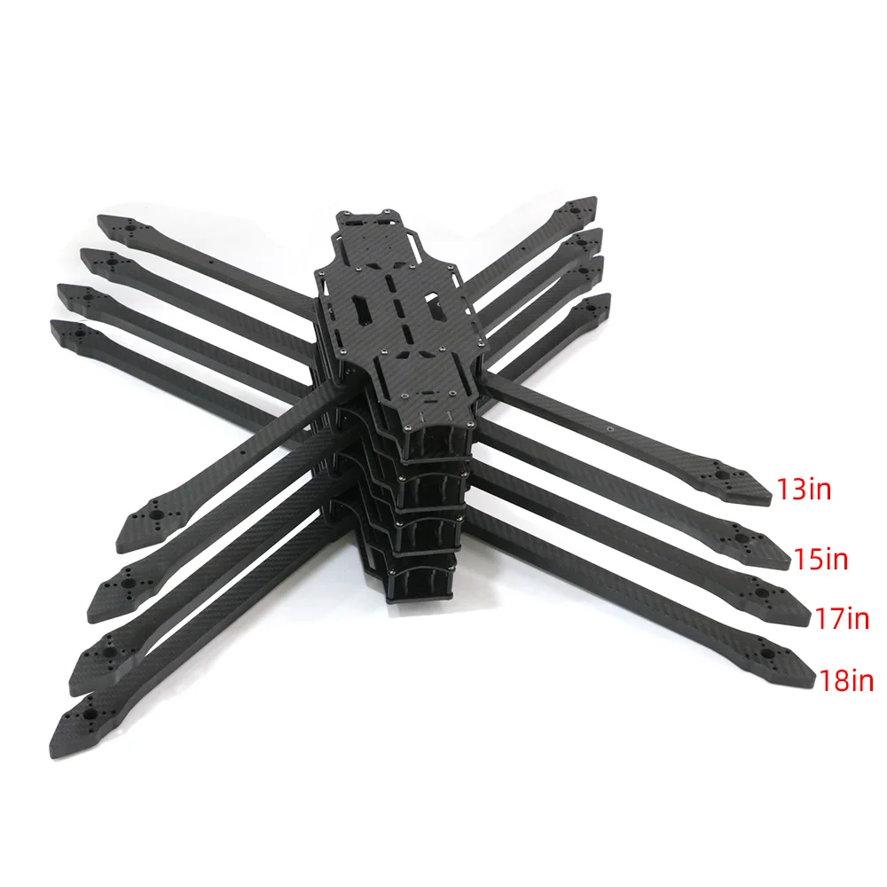 

Рама Mark4 V2 V3 Mark 4 13, 15, 17, 18 дюймов из 3K карбона TrueX для радиоуправляемых квадрокоптеров FPV, фристайла и полетов на дальние расстояния