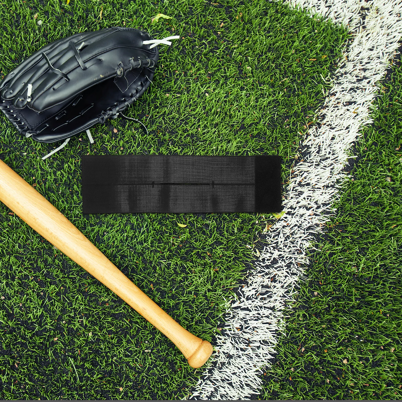 

Baseball Glove Strap Holder Band Accessories Wristband Elastic Bands Wrap Accessory Black