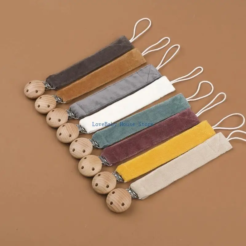 BX0D حزام مصاصة الرضع هوة حزام لينة ومريحة مصاصة كليب سهلة الاستخدام والسفر ودية ملحق دائم