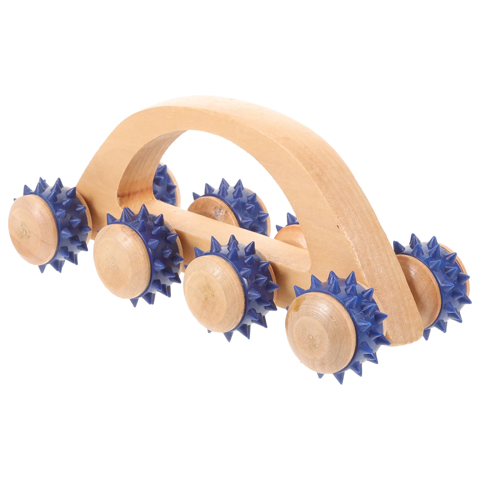 Portable Foot Massager Acupoint Roller Face and Leg Stick Hemu Neck Hand Back Rollers