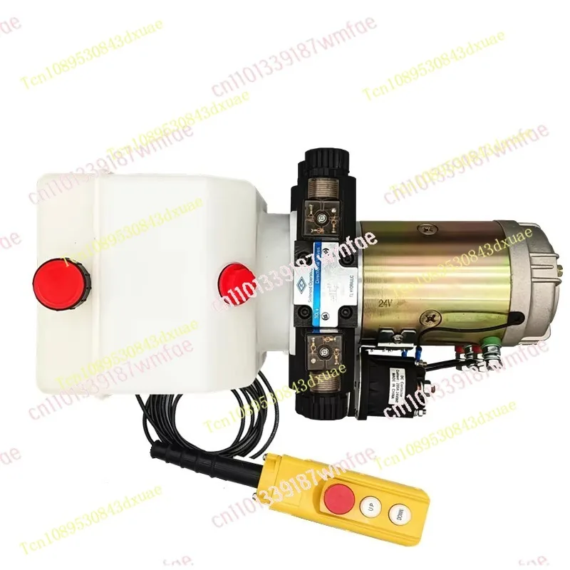 Single and bi-directional 12V/24v hydraulic pump station Tail plate lifting platform Truck assembly Hydraulic tool accessories