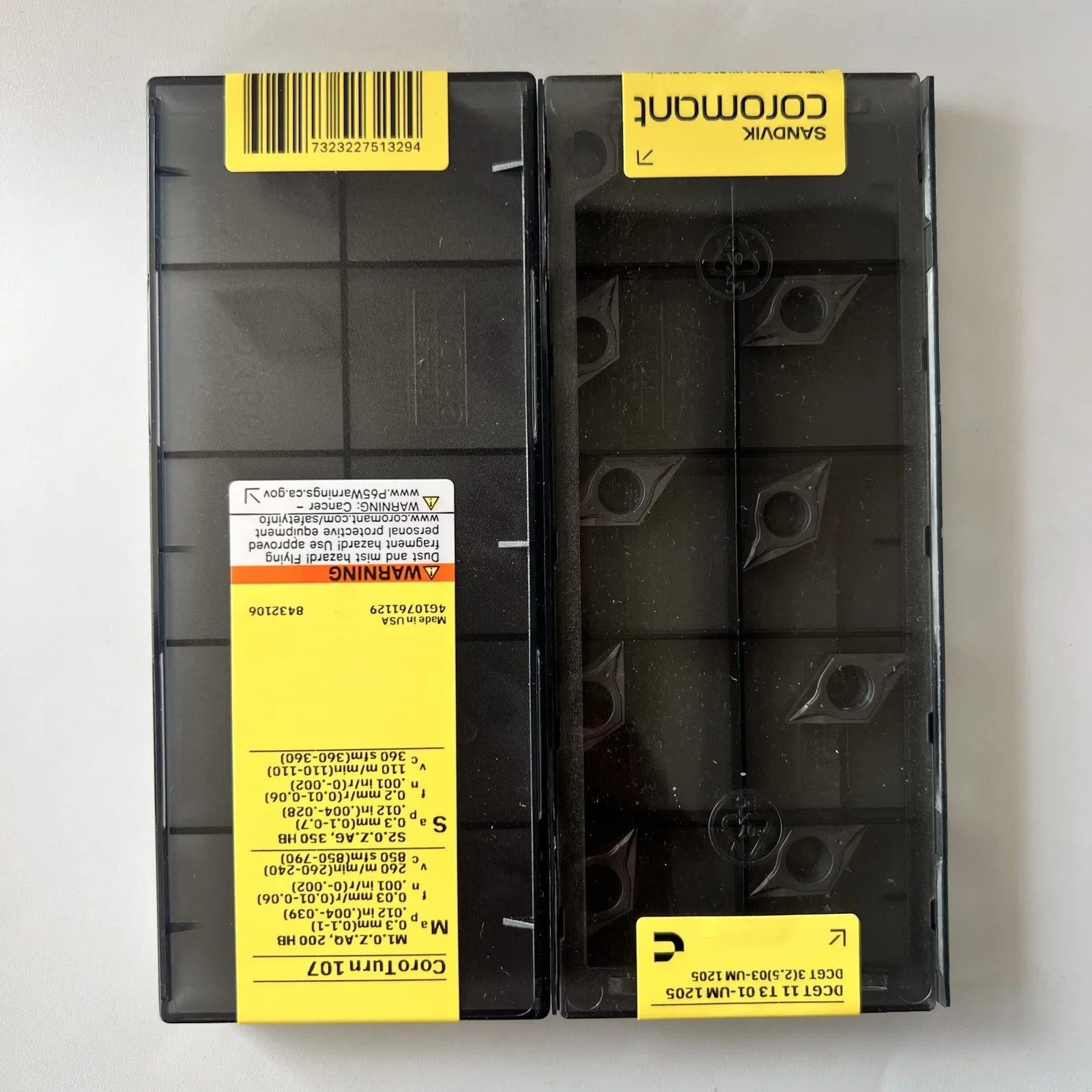 

SANDVIK / DCGT11T301-UM 1205 / Swedish hard alloy blade 10 Pcs