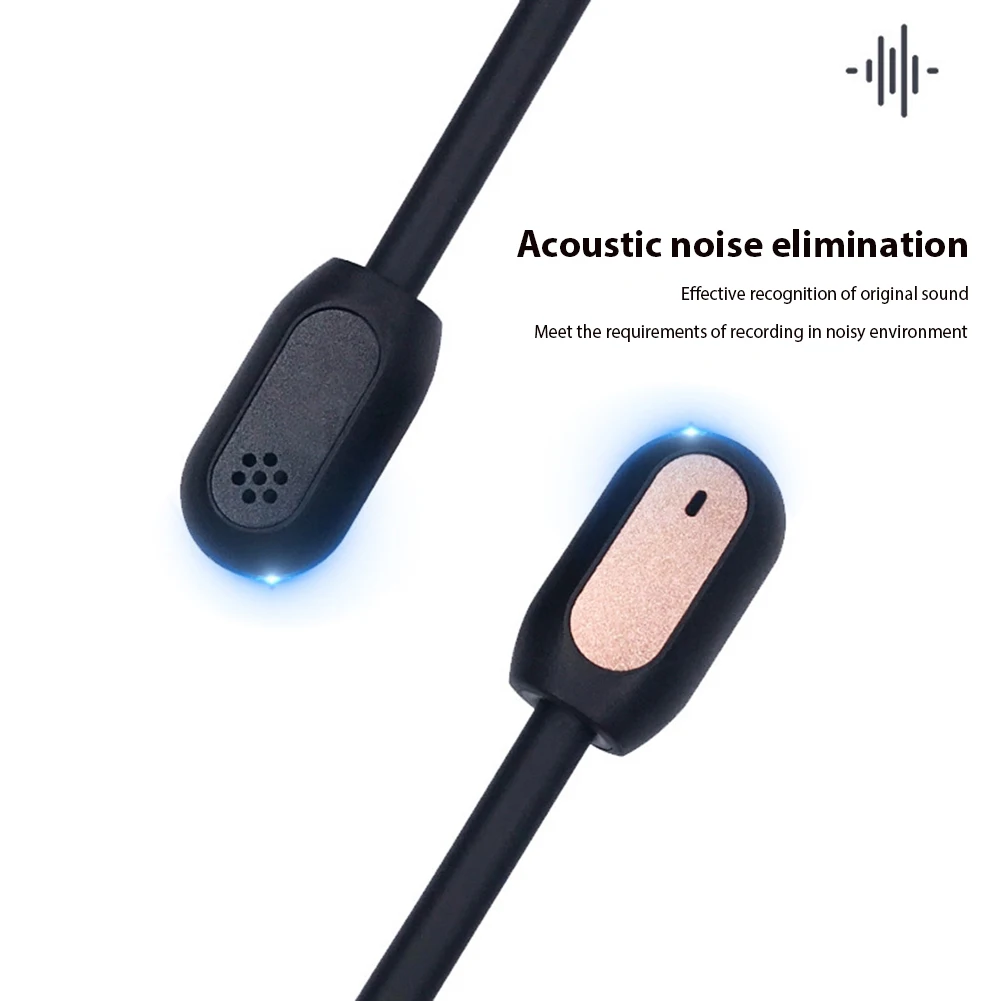 Zapasowy mikrofon do gier wtyczka 3,5 mm odpinany wysięgnik do gier mikrofon z redukcją szumów wysięgnik do gier Mic dla Bose QC35 QC45