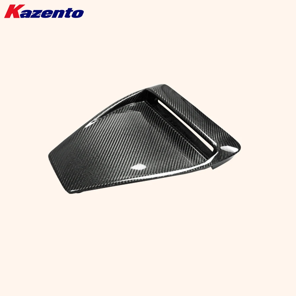 For Mitsubishi Evolution X EVO 10 CZ4A Sedan 07-16 OEM Style Hood Scoop Carbon view 4
