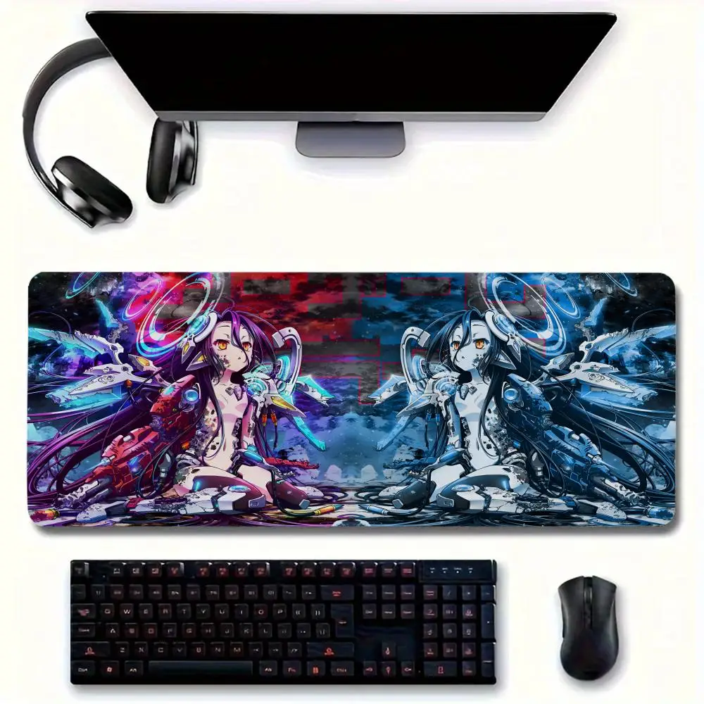 Anime Game No Lifes MINISO Mouse Pad Large Mouse pad for home office Waterproof desk pad Computer Mouse pad gaming Mouse pad