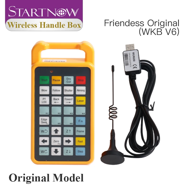 Startnow Remote Controller For Laser Cutting Machine Friendess System Cypcut FSCUT1000-4000 Wireless Handheld Control Parts