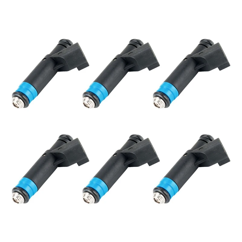 Fuel Injectors For Grand Cherokee Wrangler Cherokee Ram 1500 2500 3500 Durango, Replace FJ454 4854181 RL854181 6PCS