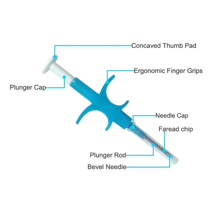 Imagem -04 - Pet Glass Tag Animal Seringa Injetável Microchip Seringa para Gato e Cão Icar Fdx b Iso11784 85 134.2khz 20 Pcs